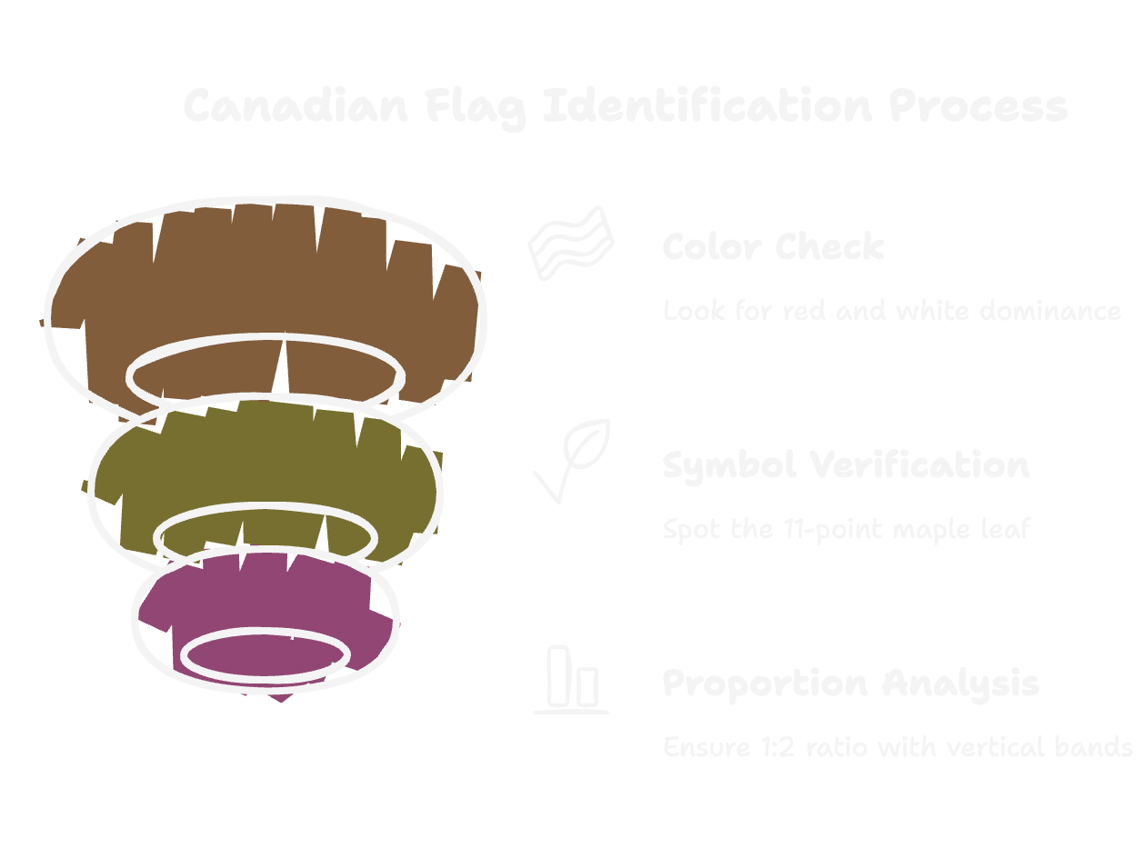 Canadian Flag Identification Process